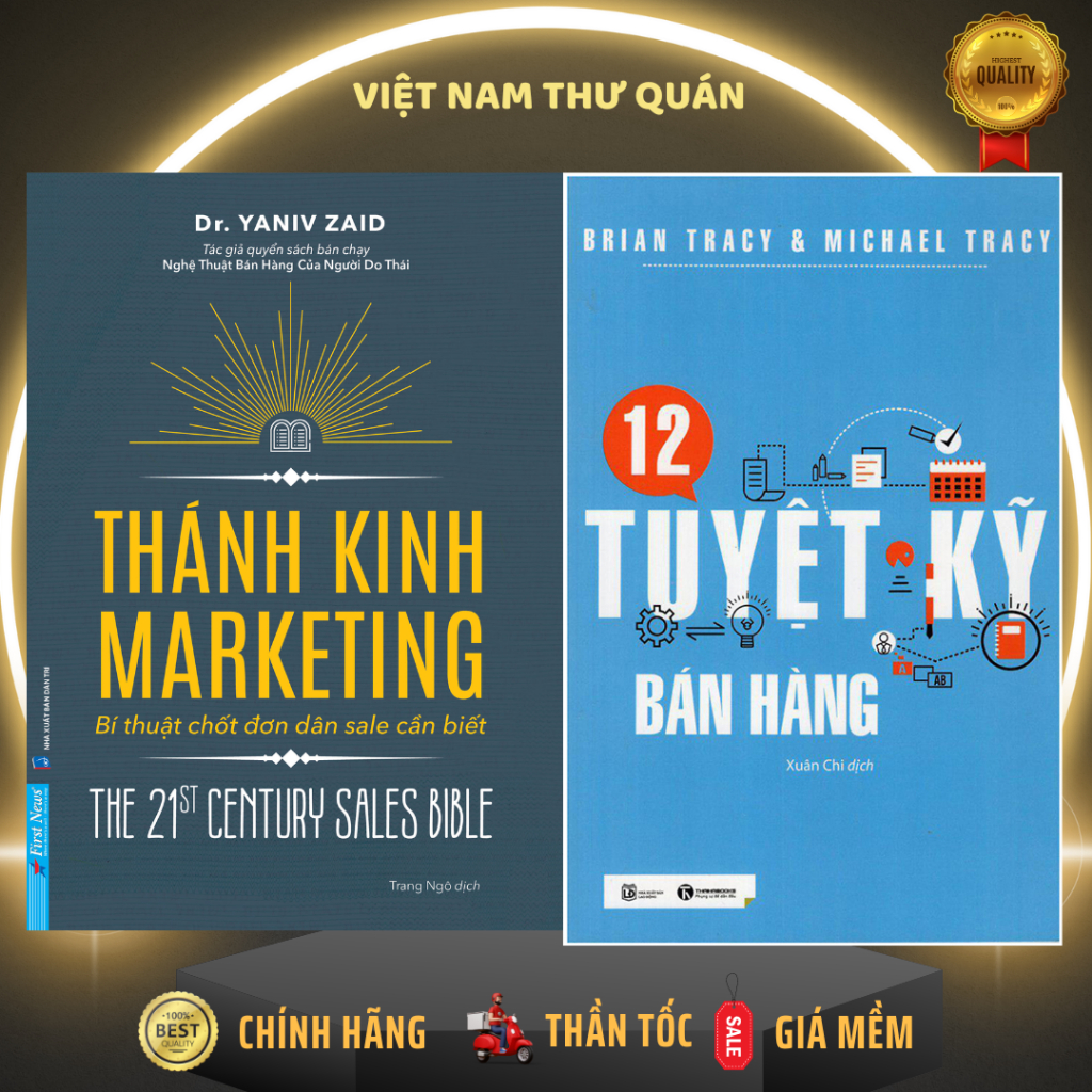 หนังสือ - คอมโบ 2 เล่ม - marketing Bible - First News - Tri Viet + เทคนิคการขายร้อน 12 แบบ - ไทยฮา