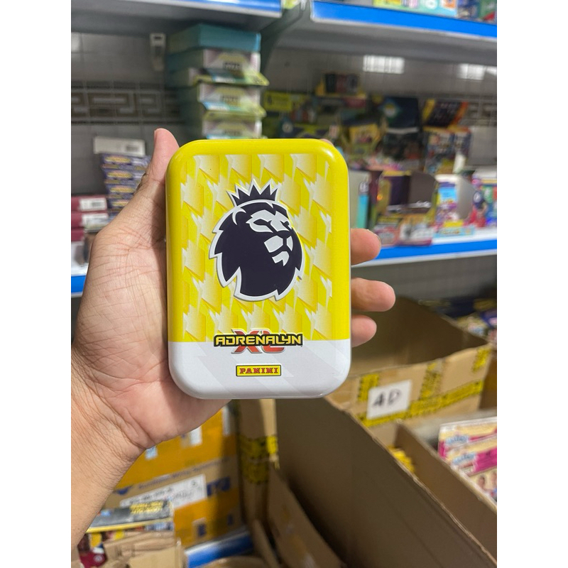 [ Empty Box ] Mini Tin[ Empty Tin ] Panini AdrenaLyn Premier League หรือ Match Attax all seasons (PLEEASE READ DESCRIPTION CAREFULLY )