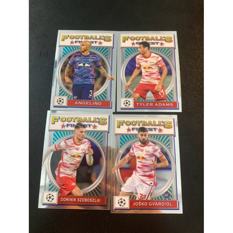 การ์ดฟุตบอลจํานวนมาก G168 RB Leipzig Topps Finest Flashback 2021/22