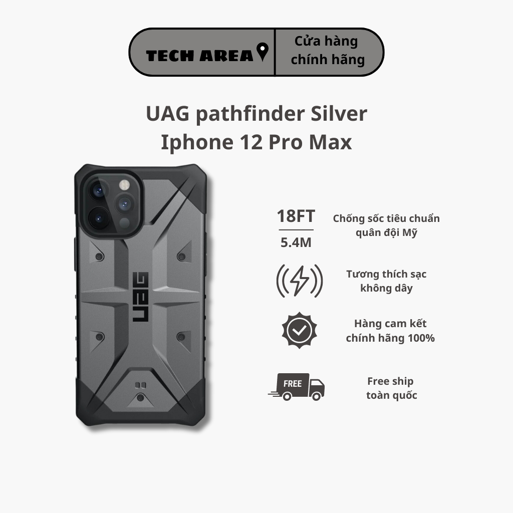 เคส UAG Pathfinder ของแท้สําหรับ iPhone 12 pro max