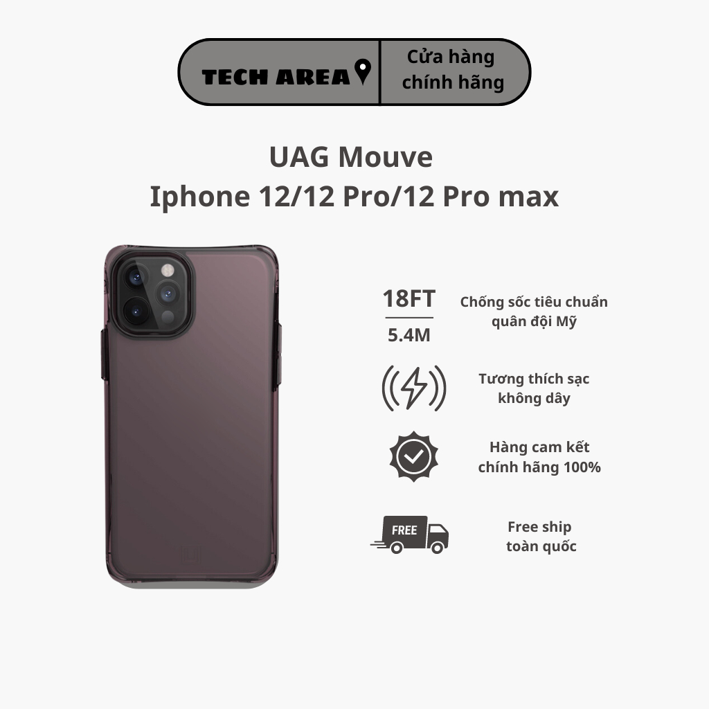 เคส UAG Mouve ของแท้สําหรับ iPhone 12/12pro/12 pro max