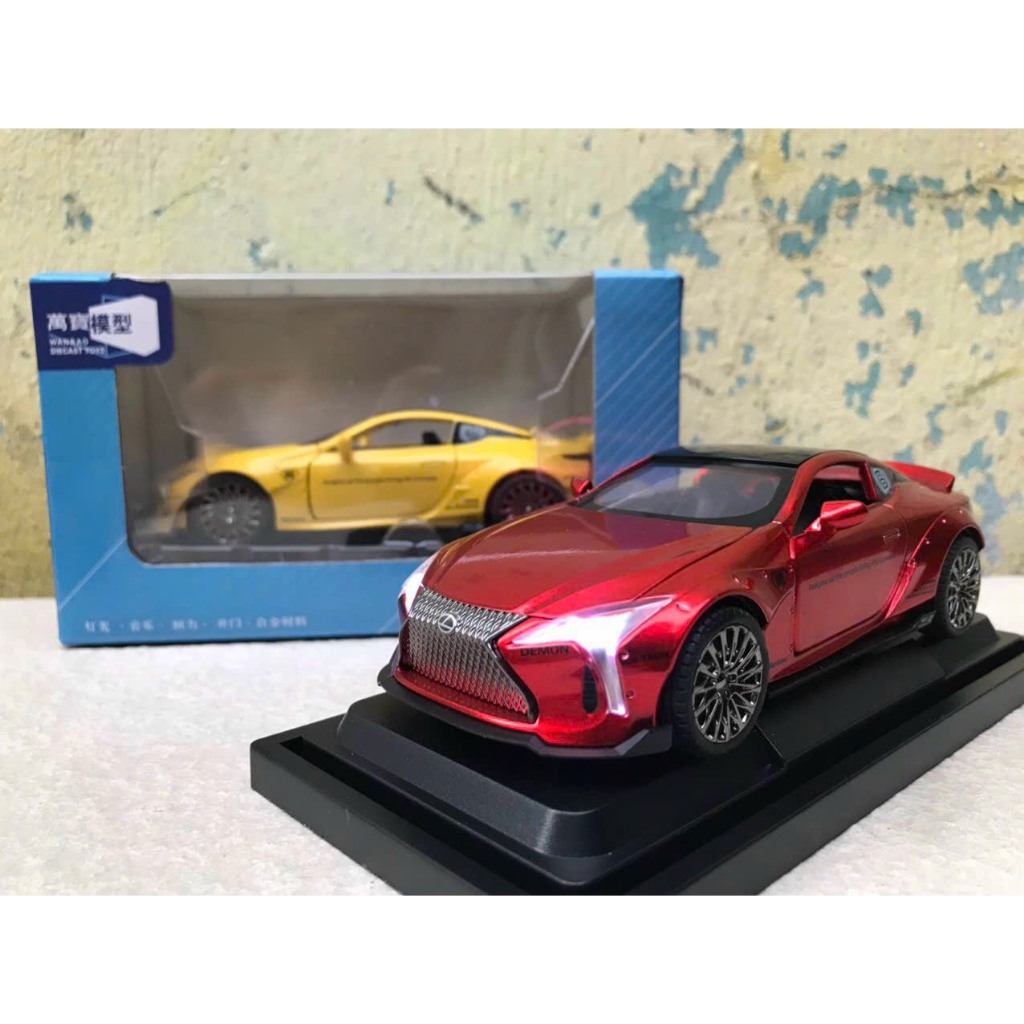 โมเดลรถ LEXUS LC500 - 1:32