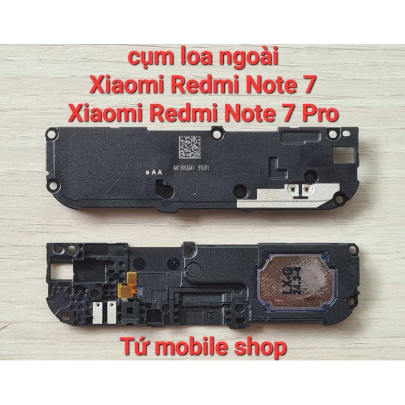 Xiaomi Redmi Note 7, คลัสเตอร์ลําโพงภายนอก Redmi Note 7 Pro