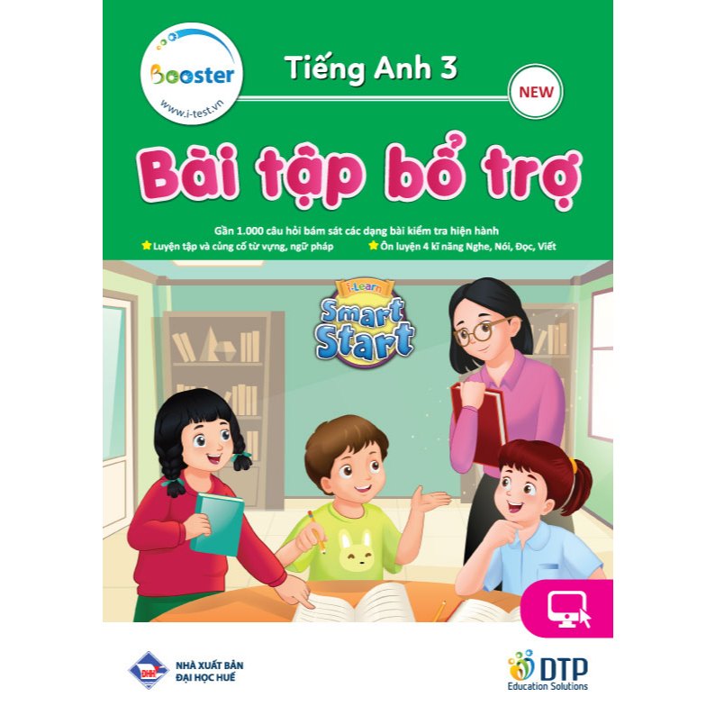 หนังสือ - แบบฝึกหัดเสริมภาษาอังกฤษ 3 แบบ i-Living Smart Start
