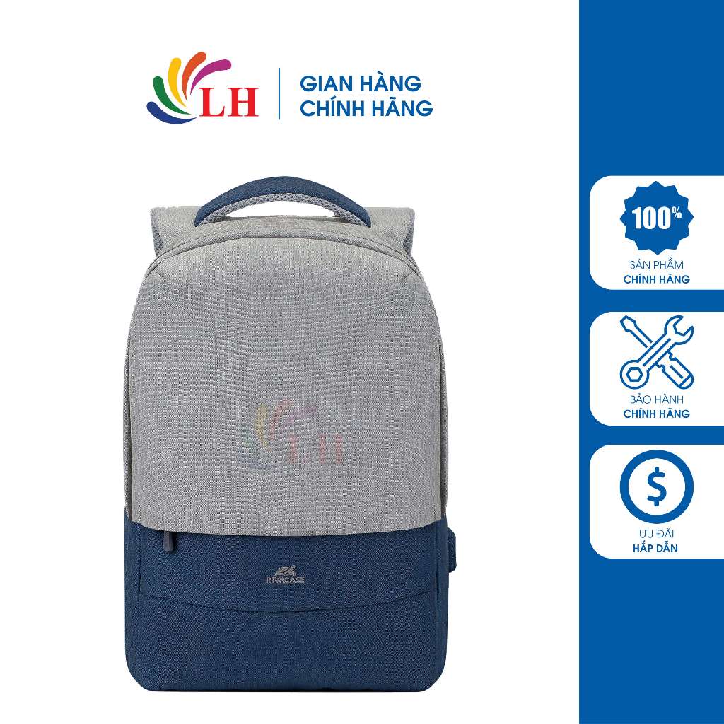 Rivacase Laptop Backpack 15.6 นิ้ว 7562 - สินค้าของแท้