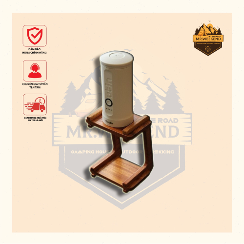 ชั้นไม้พับได้สําหรับเครื่องชงกาแฟ Outin Nano