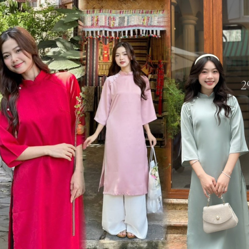 แดงสวย ทันสมัย ao dai รหัส ct3