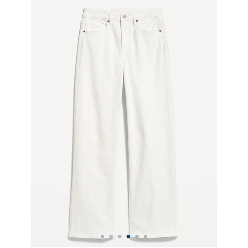 [virusplussize]Old.Navy White Jeans ของแท้ไซส์ใหญ่