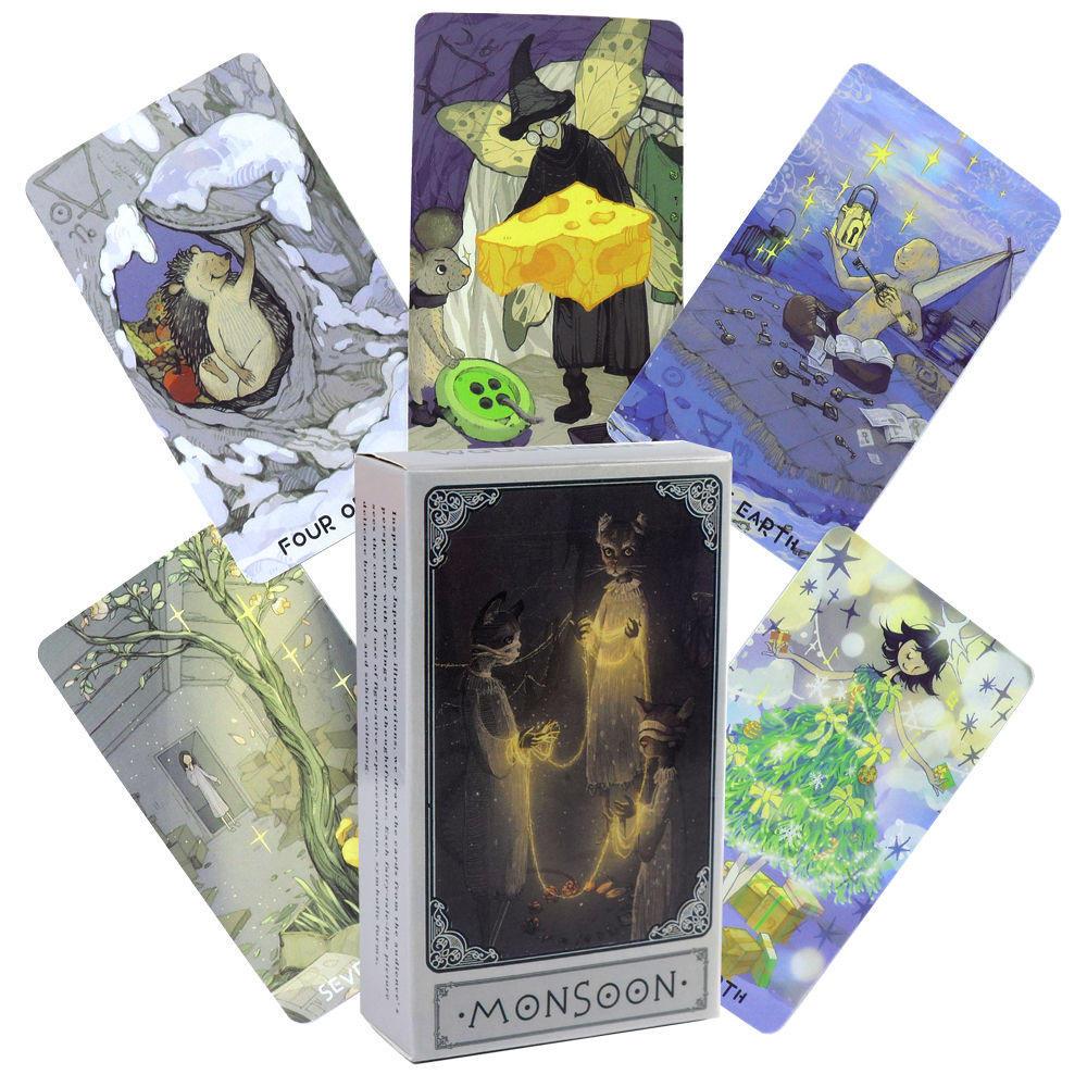 เด็ค Monsoon Tarot H5 ระดับไฮเอนด์ (ขนาดปกติ)