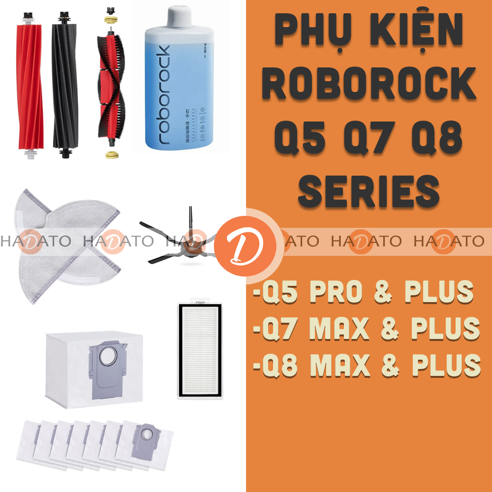 Roborock Q5 Pro Q7 Max Q8 Max Q5 Pro+ Q7 Max+ Q8 Max+ อุปกรณ์เสริม [A]