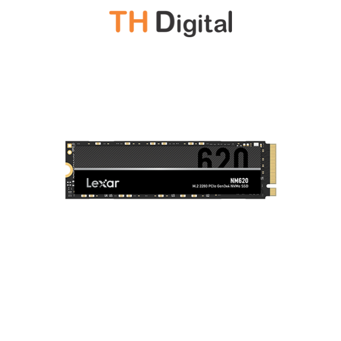 Lexar NM620 512G M.2 PCIe Gen3x4 NVMe R:3500MB / s-W:2400MB /s- LNM620X512G-RN ของแท้ SSD