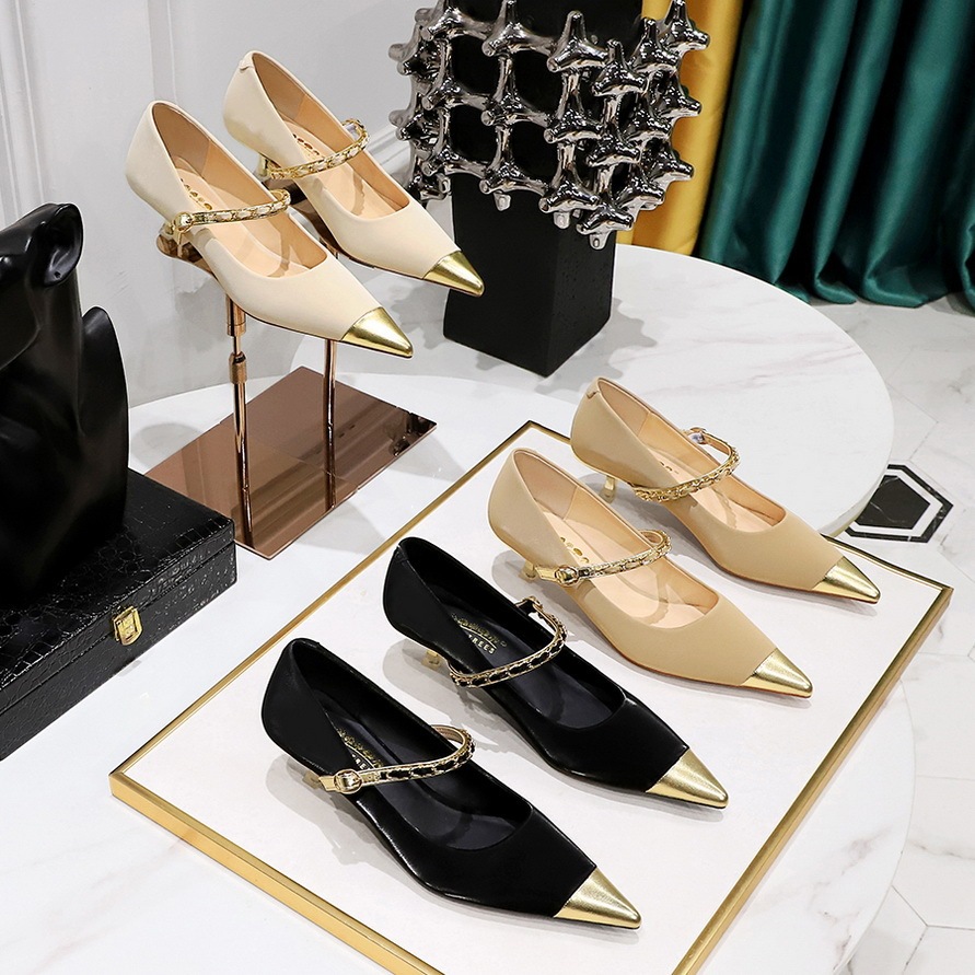 HIGH HEEL SHOES 237-25 BIGTREE ของแท้ 1 ปีพร้อมฟองต์ P18