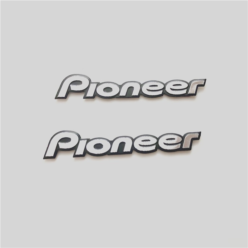 สติ๊กเกอร์ลําโพง Pioneer โลโก้พร้อมกาว 3M