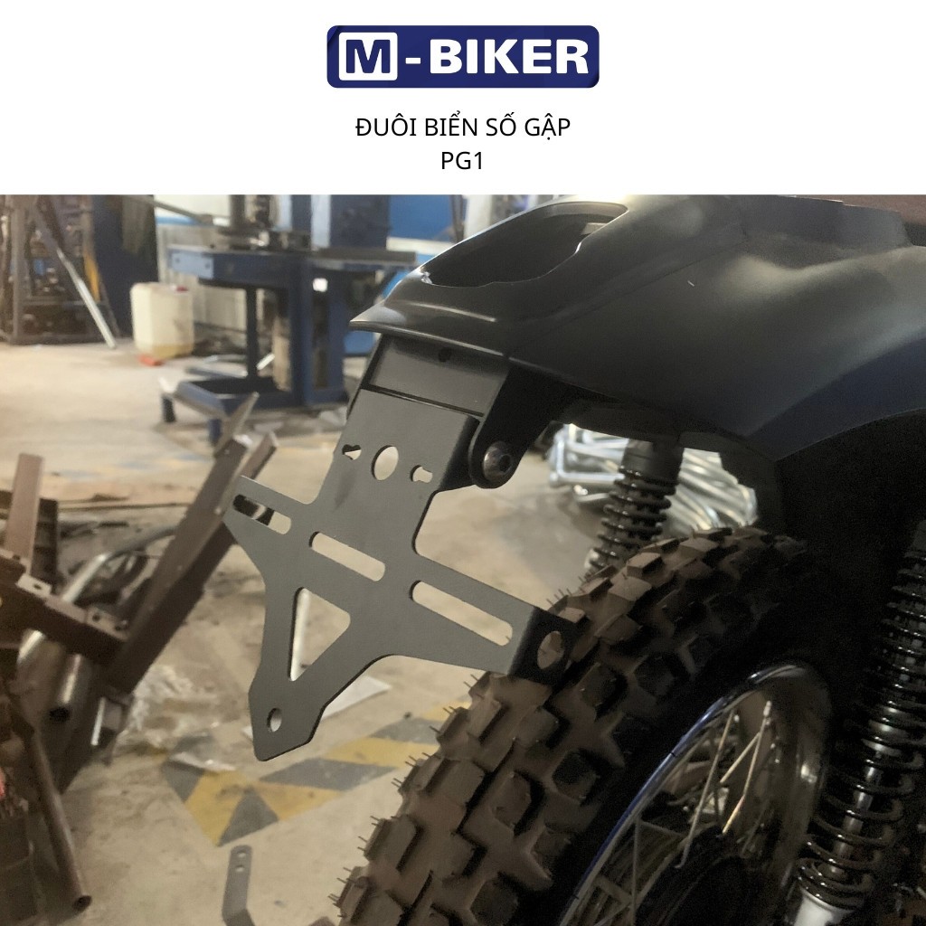 หางป้ายทะเบียนแต่งสําหรับyamaha PG1 พับ 2 ทาง Mbiker แท้