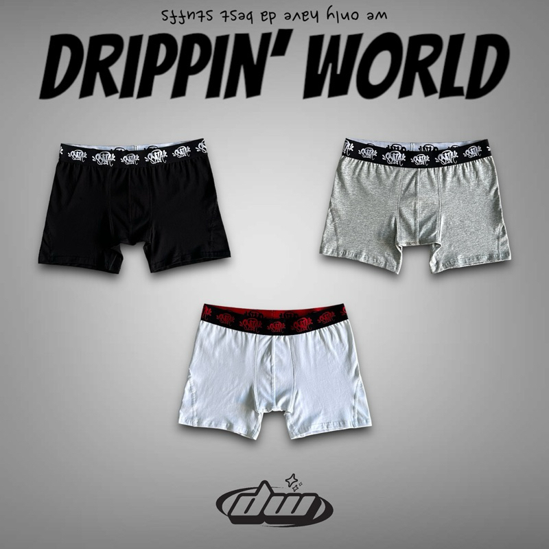 Combo of 3 Synaworld Briefs กางเกงในบ็อกเซอร์ชาย - กางเกงบ็อกเซอร์ Syna