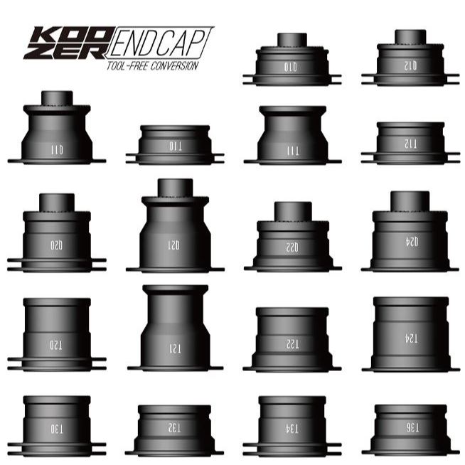 Endcap สําหรับ Koozer XM390 / XM460 / XM490 / XM490Pro / XM450 2023 ดุมจักรยาน