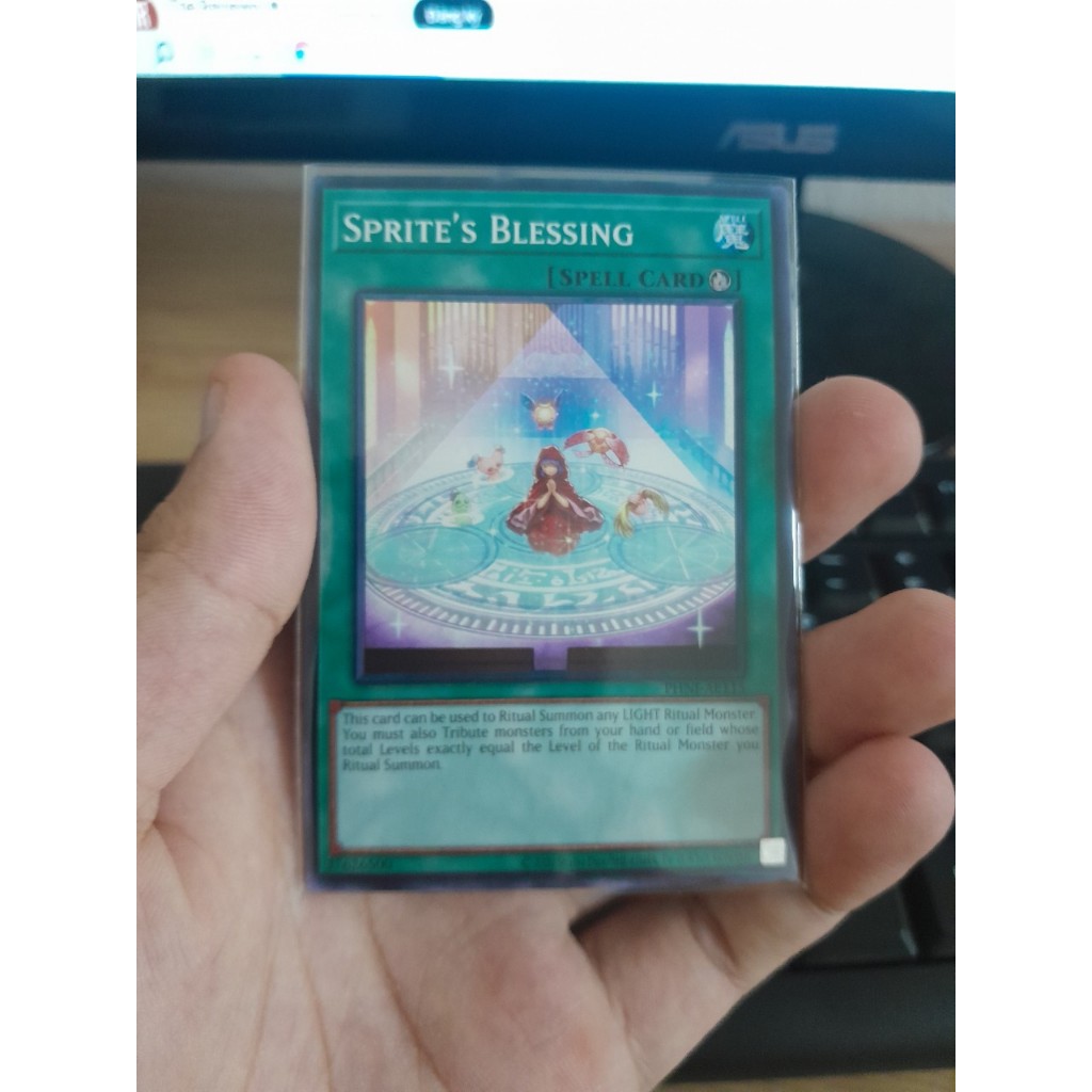 [ 26062024 ] พรของ Yugioh Card Sprite ของแท้ - PHNI-AE115