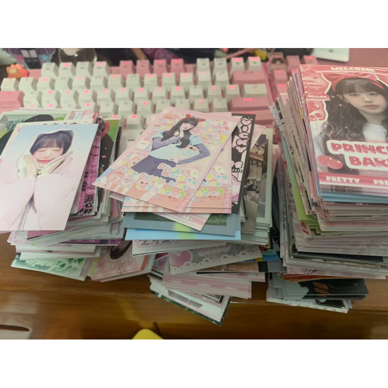 [READ Description CAREFULLY] BOX MIX CARD DES IVE WONYOUNG 100 ชิ้น