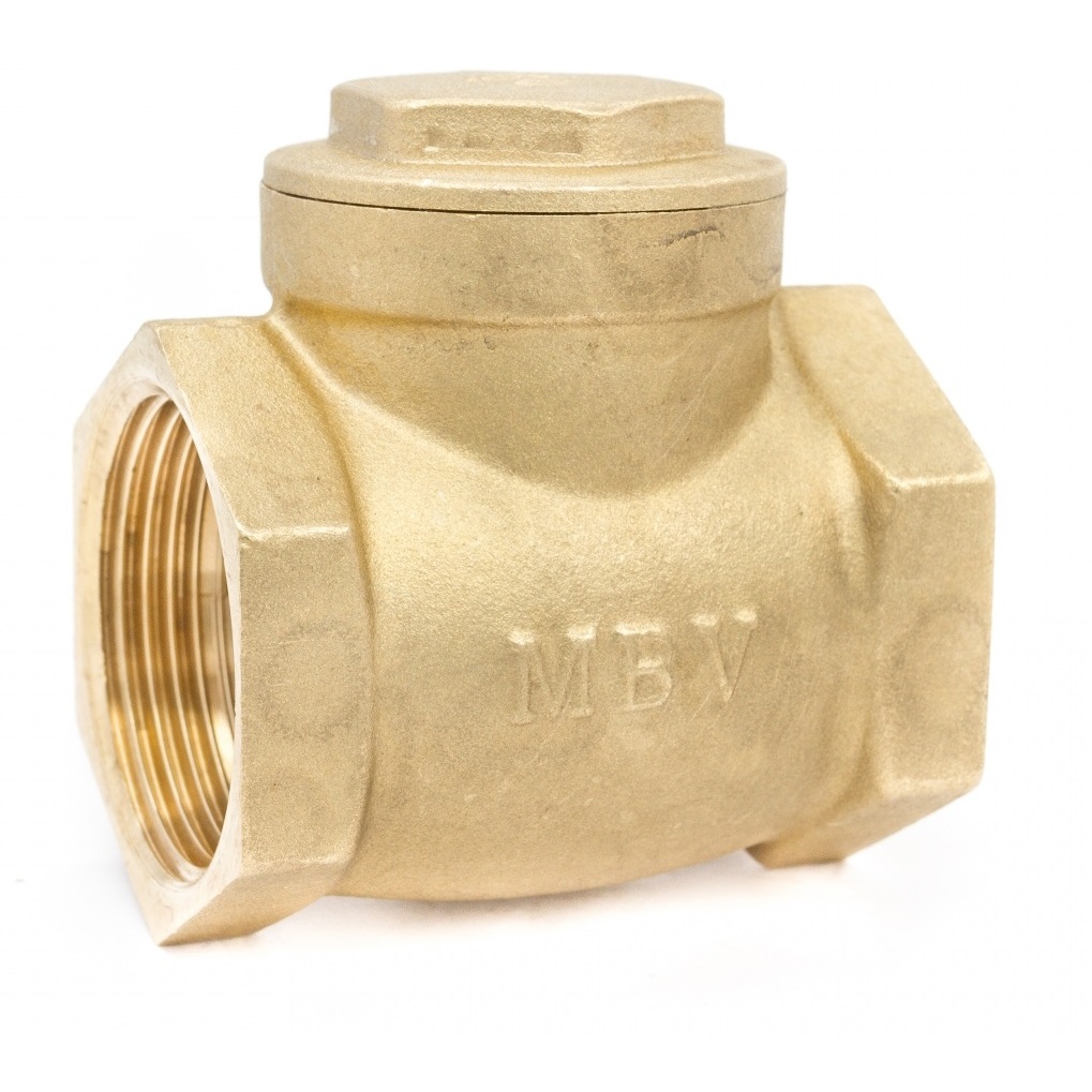 วาล์วทางเดียวทองแดงแบบพลิกใบ DN15 DN20 DN25 DN32 DN40