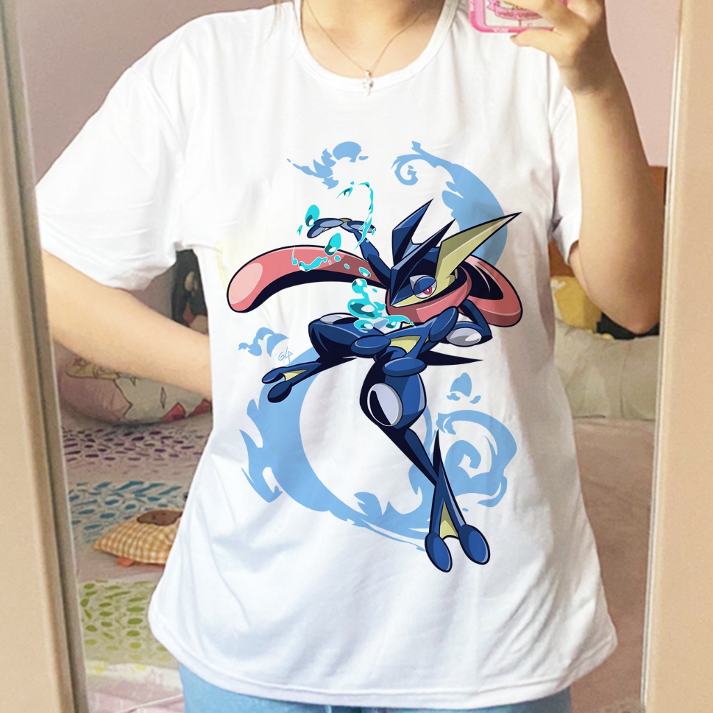 Gekkouga - Greninja Pokemon Satoshi Unisex ผู้ชายผู้หญิงเด็กเสื้อยืด