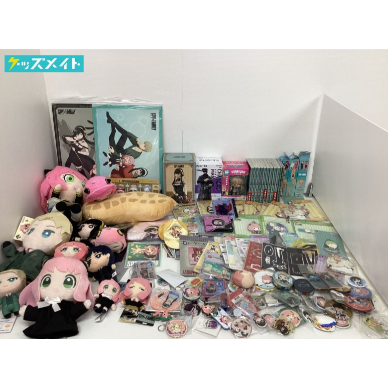 [WHOLESALE] Collection of SPY x FAMILY Anya Goods Bulk key chain badge Plush Toys ดีลของแท้จากญี่ปุ่