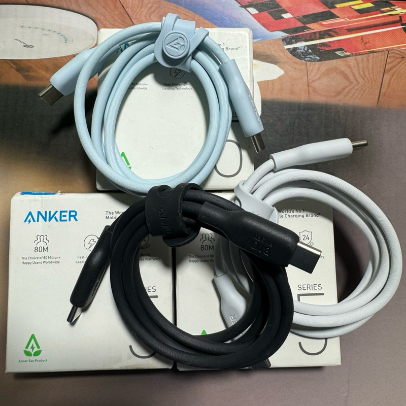 สาย Anker Bio Type C ถึง Type C 140W 5A Anker 544 A80F1/A80F2