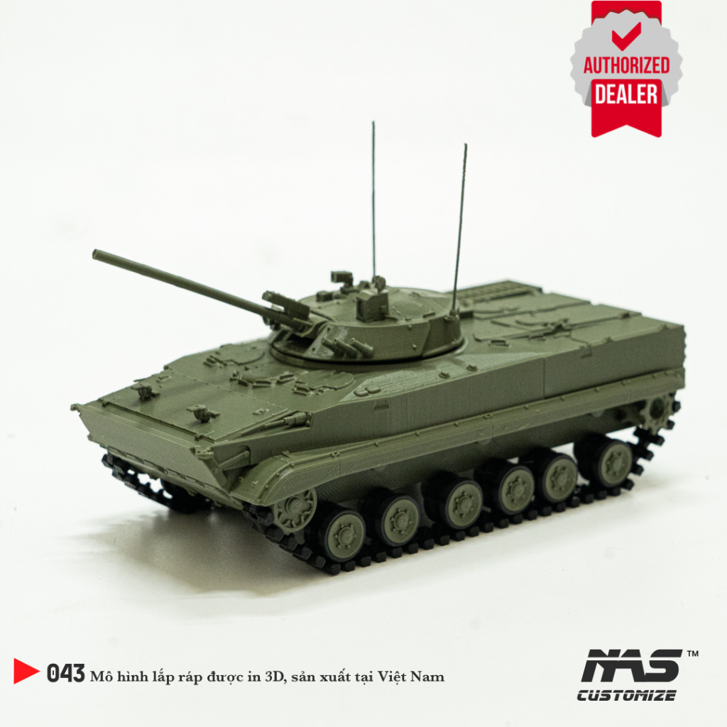 [NAS] รถถังรัสเซีย รุ่น BMP-3 1/48 โมเดลทหารของถังรัสเซีย BMP3 สเกล 1/48