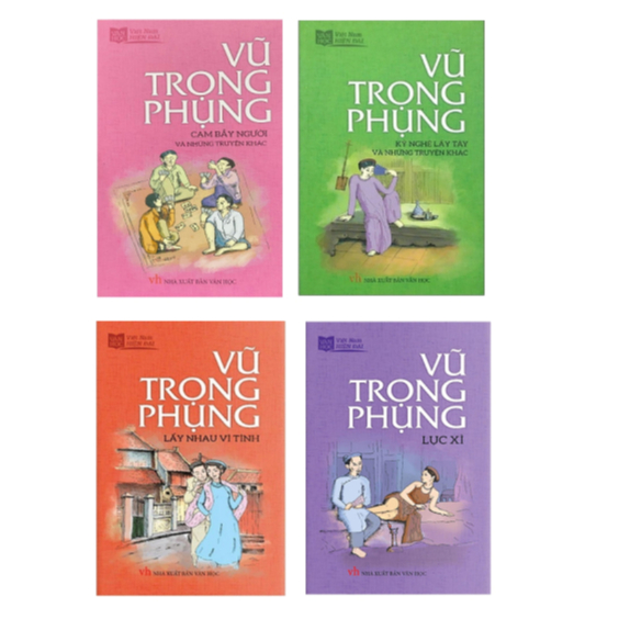 หนังสือ - Vu Trong Pung, Nam Cao, Tach Lam, Nguyen Hong, Nguyen Tuan - เรื่องสั้นและลงนาม SMALL/Odd