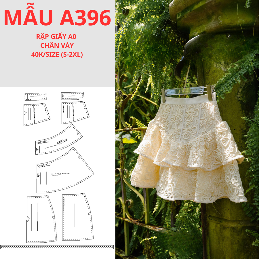 PAPER SHEET กระโปรง A0 A396