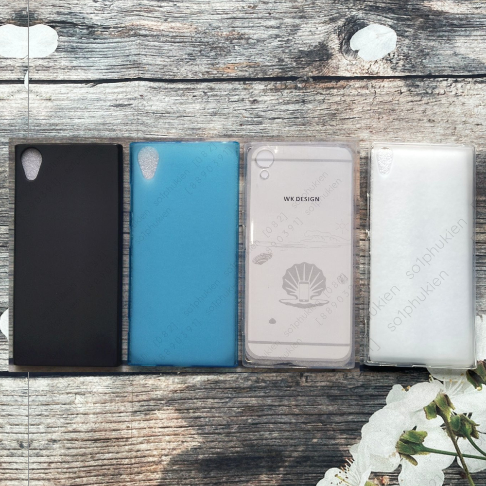 เคส Sony XA1 / XA1 Plus (xa 1+, xa1+) / XA1 Ultra ยืดหยุ่น สีดํา ใส น้ําเงินด้าน คุณภาพสูง ทนทาน