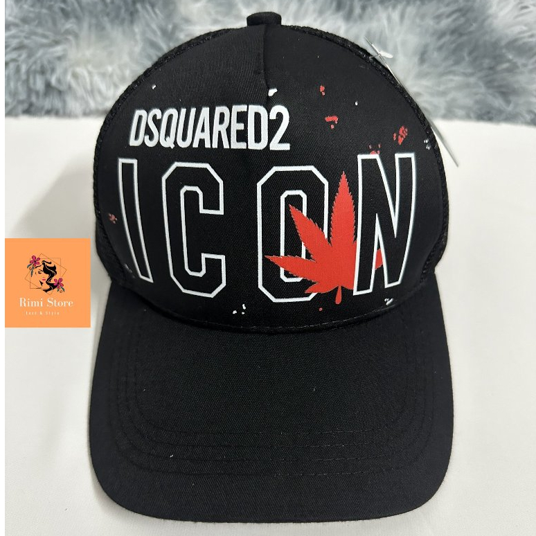 หมวกเบสบอล DSQ ไอคอน dsq2 หมวกตาข่ายคุณภาพสูงสําหรับผู้ชายและผู้หญิง 102