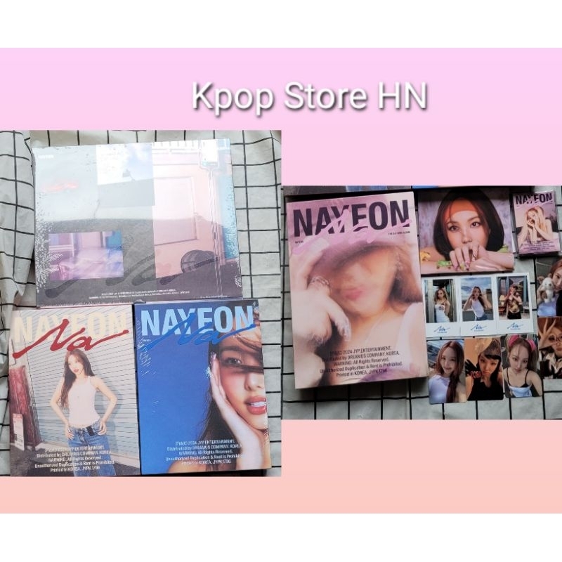 มีจําหน่ายอัลบั้ม Na - Nayeon Twice