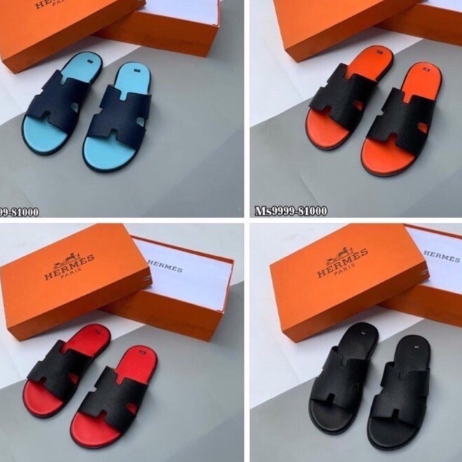 รองเท้าแตะผู้ชายสายรัดแนวนอน สุด ๆ ระดับ รองเท้าแตะสไตล์แฟชั่นหนุ่มสุดฮอตเหนือเวลา หรูหรา พอไลท์ และมีสไตล์