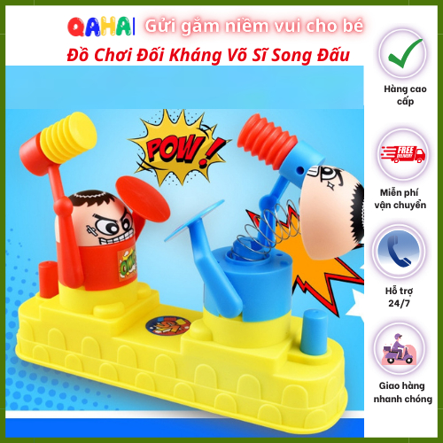 [ขนาดใหญ่] สนุกและน่าสนใจ Dueling Boxer Fighting Toy - QAHA