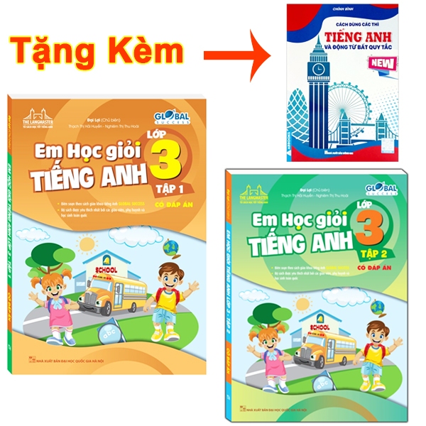 หนังสือ - Combo 2 เล่ม GLOBAL SUCCESS - ฉันเก่งภาษาอังกฤษชั้นประถมศึกษาปีที่ 3 - พร้อมคําตอบ (หนังสื