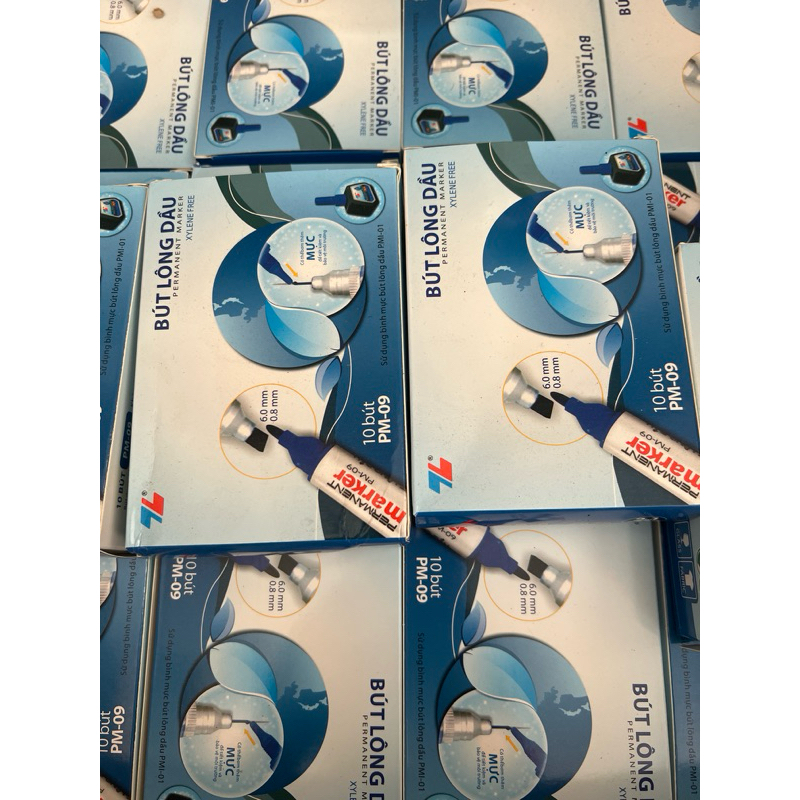 TLong กล่องปากกาแปรงน้ํามัน 10 ชิ้น