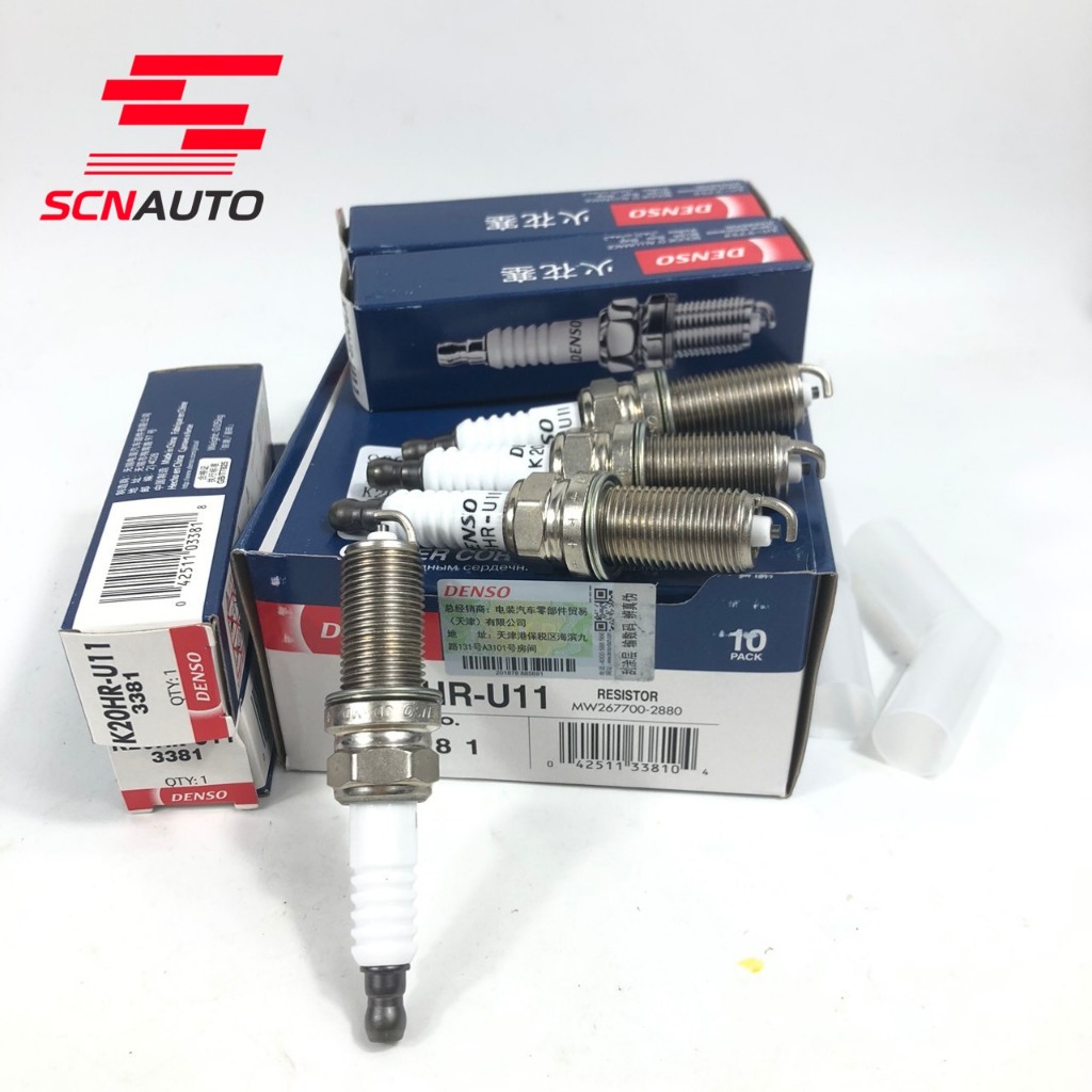 ชุดหัวเทียน Denso สําหรับ Toyota Innova ForTuner 4 พินยาว คําอธิบายรายละเอียด 90919-01247 FK20HR11