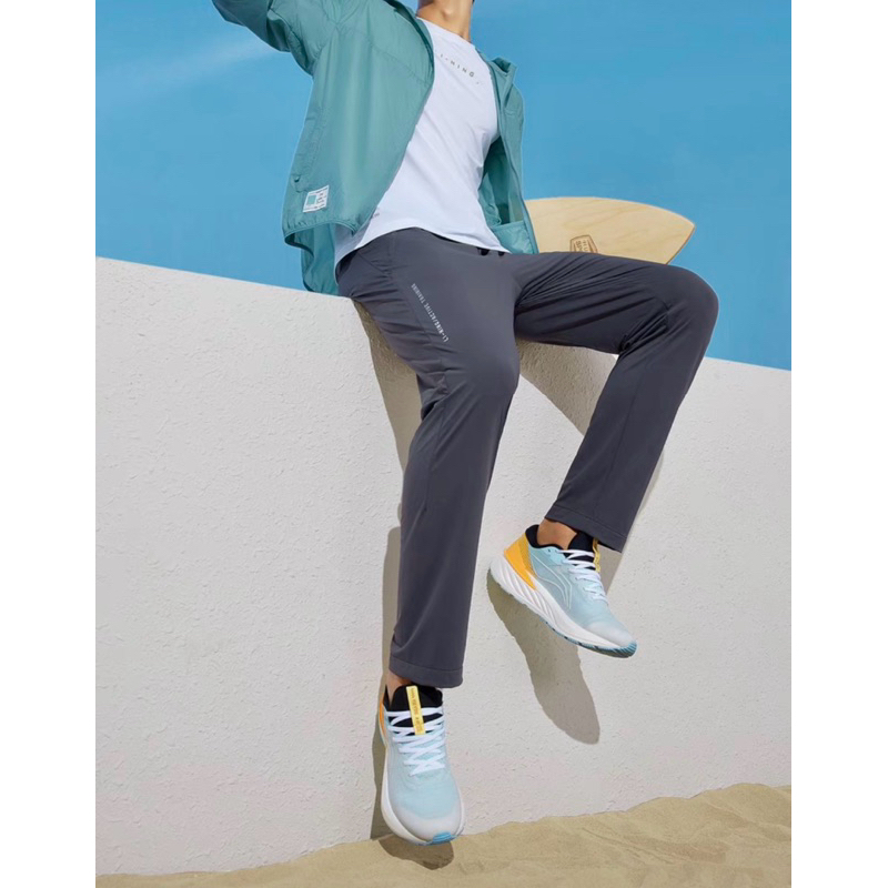 (Size S) ซับใน AKLT557 กางเกงกีฬากันลมกันแดดสําหรับผู้ชาย