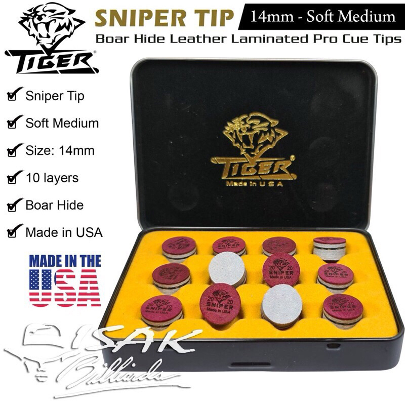 Sniper Billiard Cue/Eraser ใช้กับ Cuetec SVB Cue (1 เม็ด)