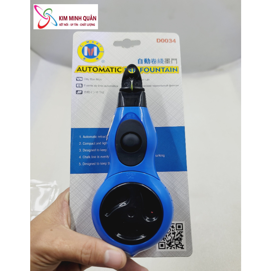 C-Mart D0034 หมึกอัตโนมัติสีน้ําเงิน กะพริบ