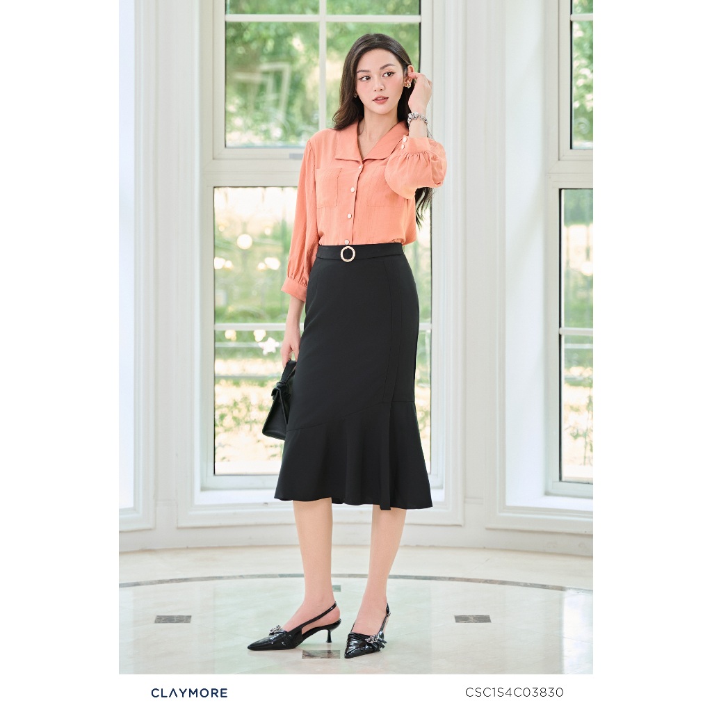 เสื้อคอเต่าผู้หญิงไม่มีขา - ดีไซน์ออฟฟิศแขนยาวสุดหรู CLAYMORE MS CSC1S4C03830