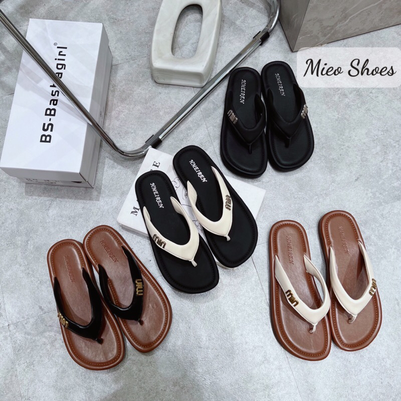 รองเท้าแตะราคาถูกสุด ๆ ของแท้ QC Fullbox Mieo รองเท้า D2550 D2615 D2622 D2623