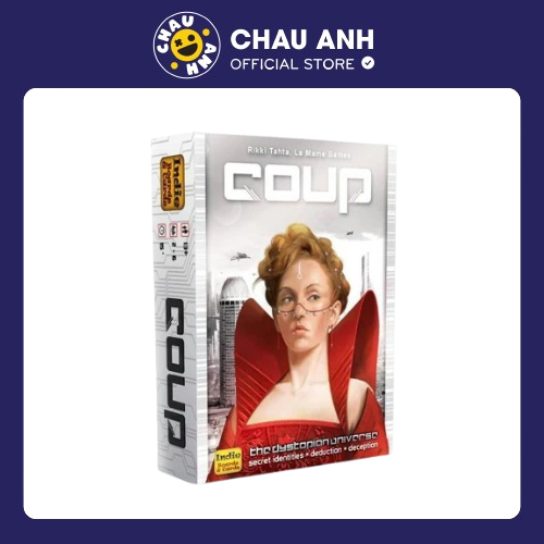 [ผลิตภัณฑ์พรีเมี่ยม] บอร์ดเกม COUP การ์ดเกมเวอร์ชั่นเวียดนาม COUP War of Power