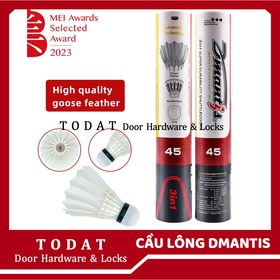 หลอดแบดมินตัน Dmantis D45 3in1 สินค้าคุณภาพ