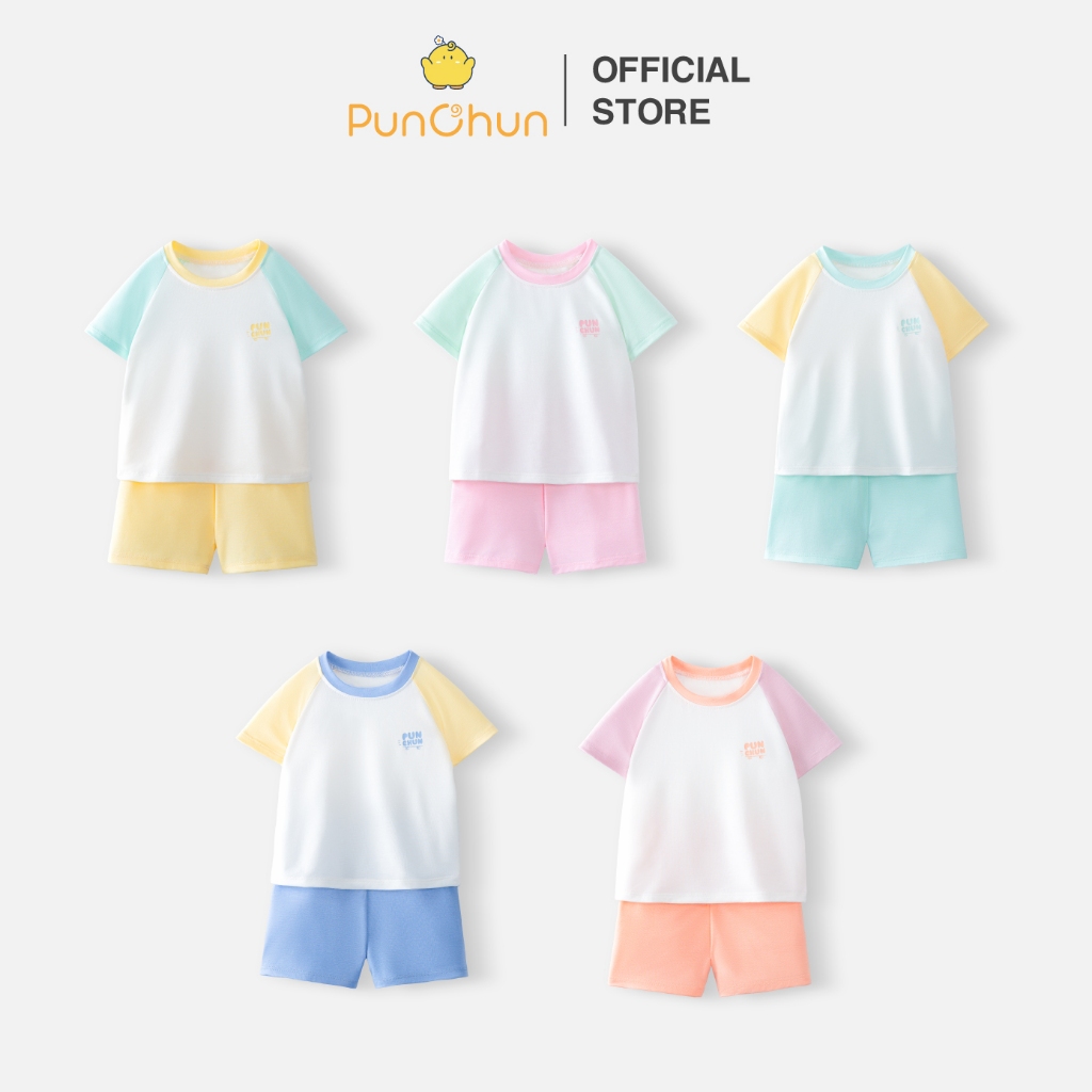 [PUNChun 9M-5Y] PunChun baby ralan Bakery ชุดเสื้อผ้าแขนสั้น - SS24