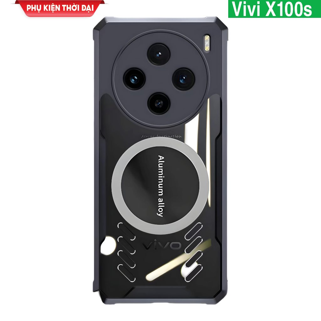 เคส Vivo X100s / X100s Pro X200 Pro X200s / X200 Ultra / X300 Pro พร้อมการระบายอากาศกันกระแทกและการก