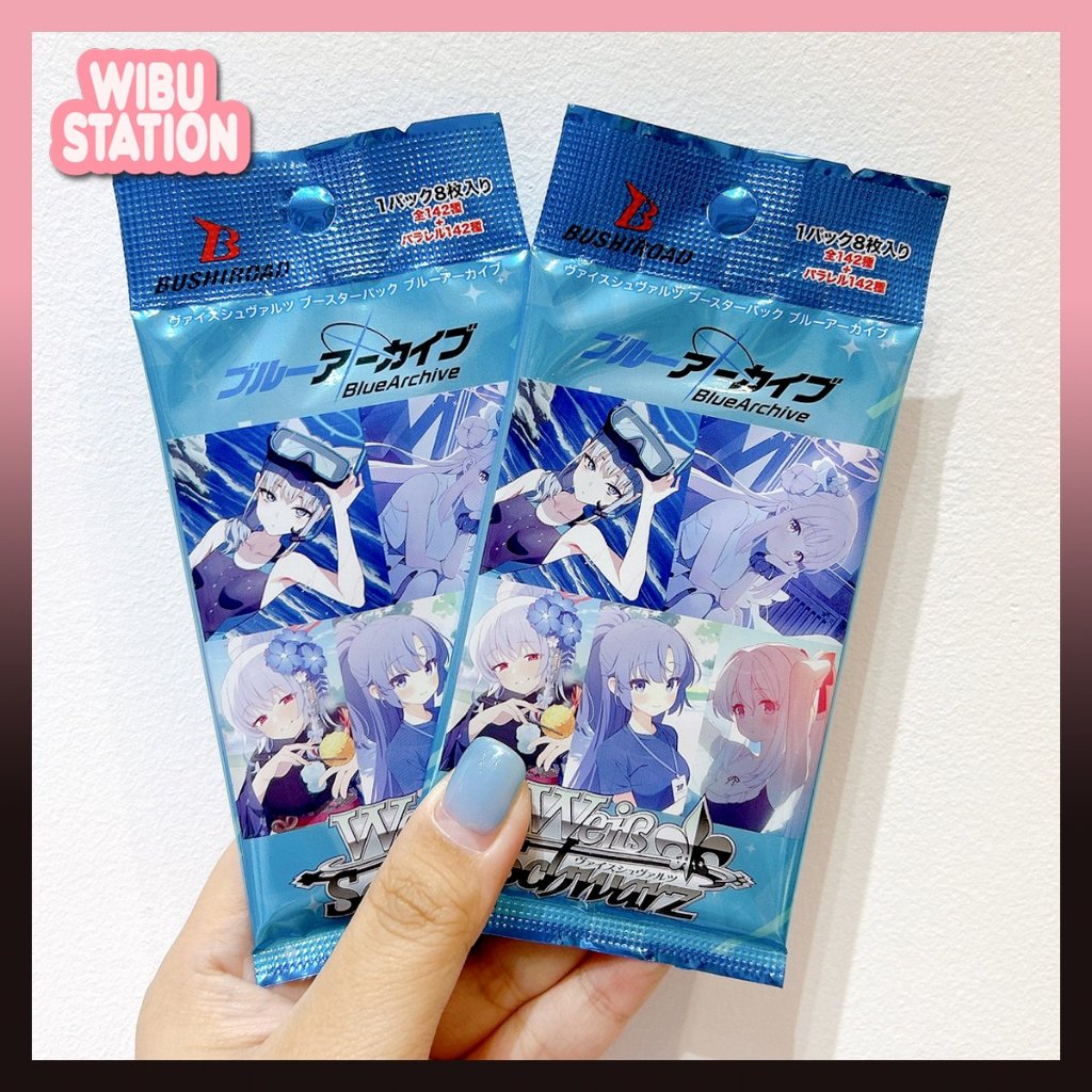 [WibuStation] การ์ด Weiss Schwarz Booster Blue Archive Dignity