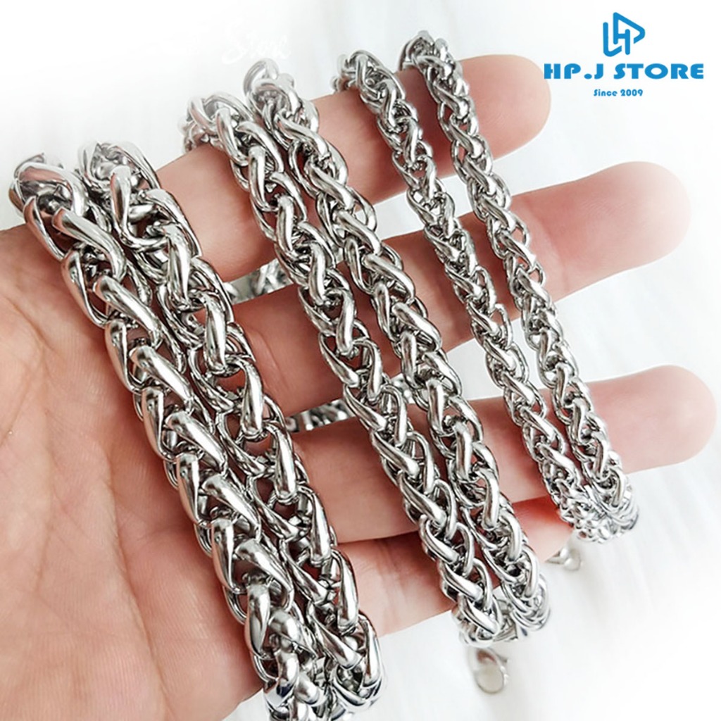 สร้อยคอผู้ชาย สร้อยคอผ้าฝ้ายมะพร้าว 6mm, 8mm, 10mm.