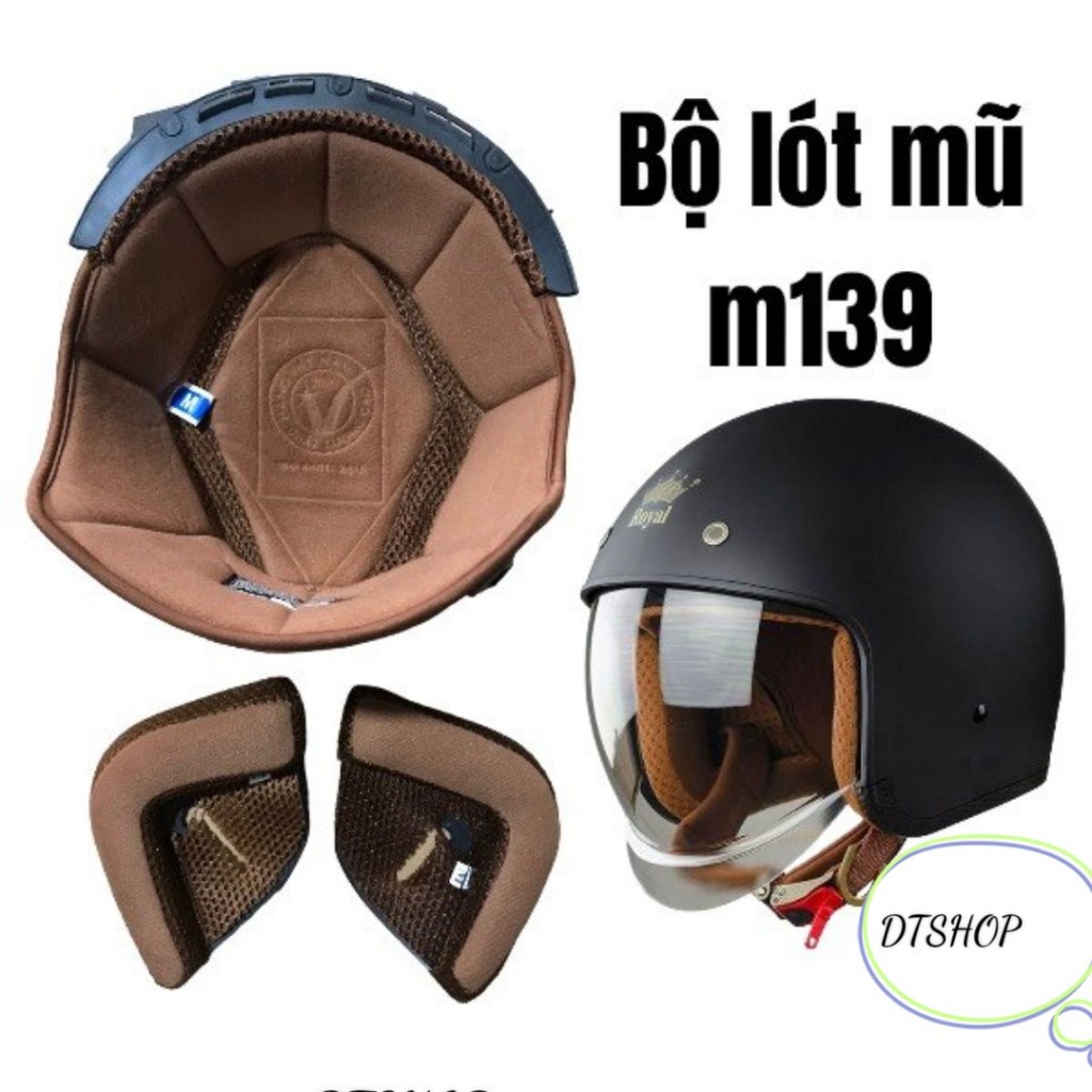 ชุดซับเปลี่ยนหมวกกันน็อค Royal M139