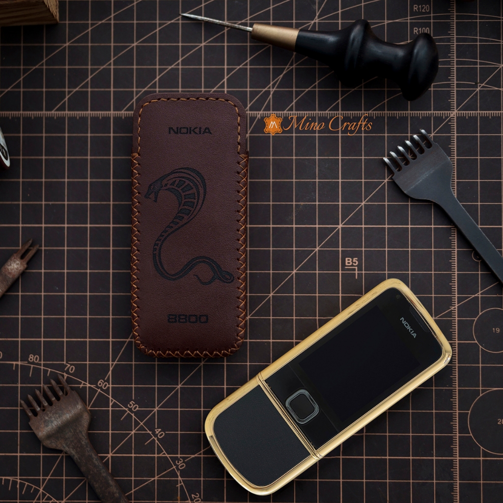 เคสโทรศัพท์หนังคุณภาพสูงสําหรับ N0KIA 6700, 8800 PREPARED - ฟรีภาษาอังกฤษ